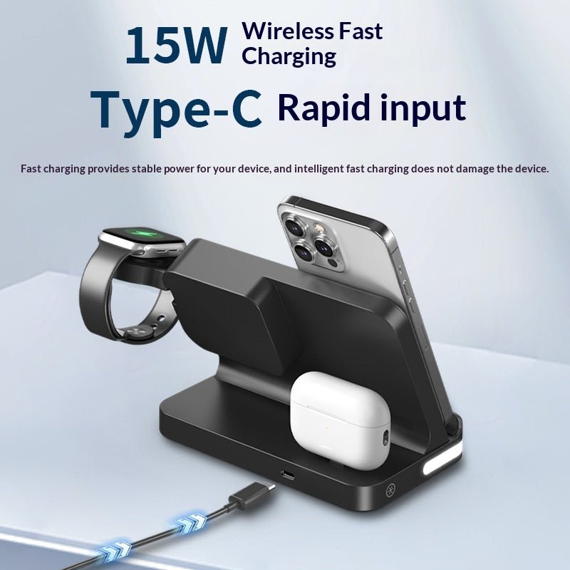 Clock Alarm Compatible With Mobile Phones Smartwatches Headphones And Wireless Chargers - Oopsdadforgot.com
