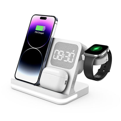 Clock Alarm Compatible With Mobile Phones Smartwatches Headphones And Wireless Chargers - Oopsdadforgot.com