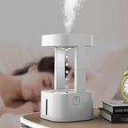 Creative Anti - gravity Water Drop Humidifier Air Conditioning Mist Spray Household Quiet Bedroom Office With 580ML Water Tank - Oopsdadforgot.com