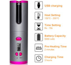 Curling Iron USB Wireless Multifunctional Charging Curler - Oopsdadforgot.com