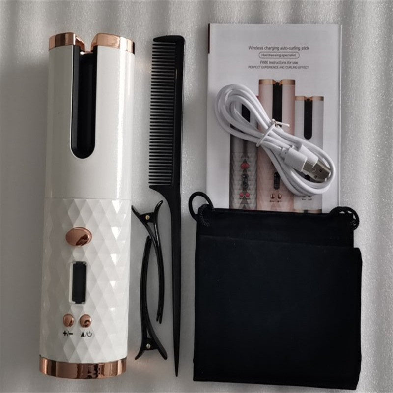 Curling Iron USB Wireless Multifunctional Charging Curler - Oopsdadforgot.com