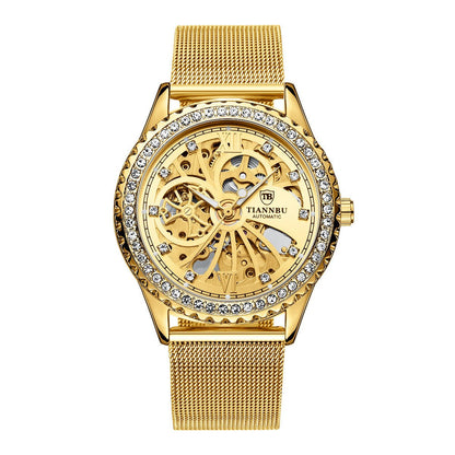Diamond Automatic Mechanical Watch Men - Oopsdadforgot.com