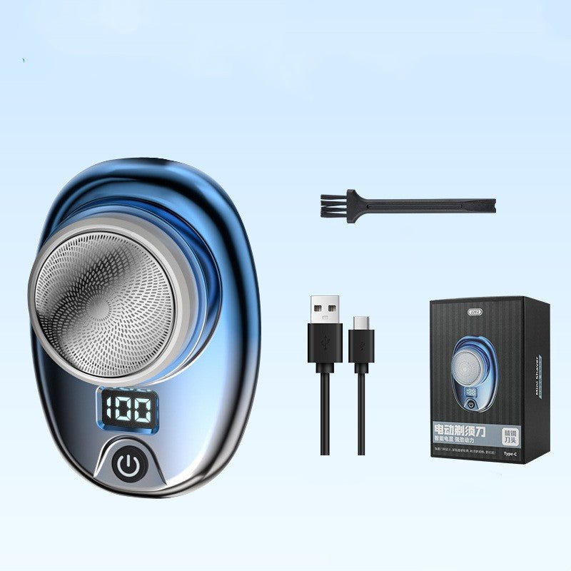 Digital Waterproof Travel Electric Portable Shaver - Oopsdadforgot.com