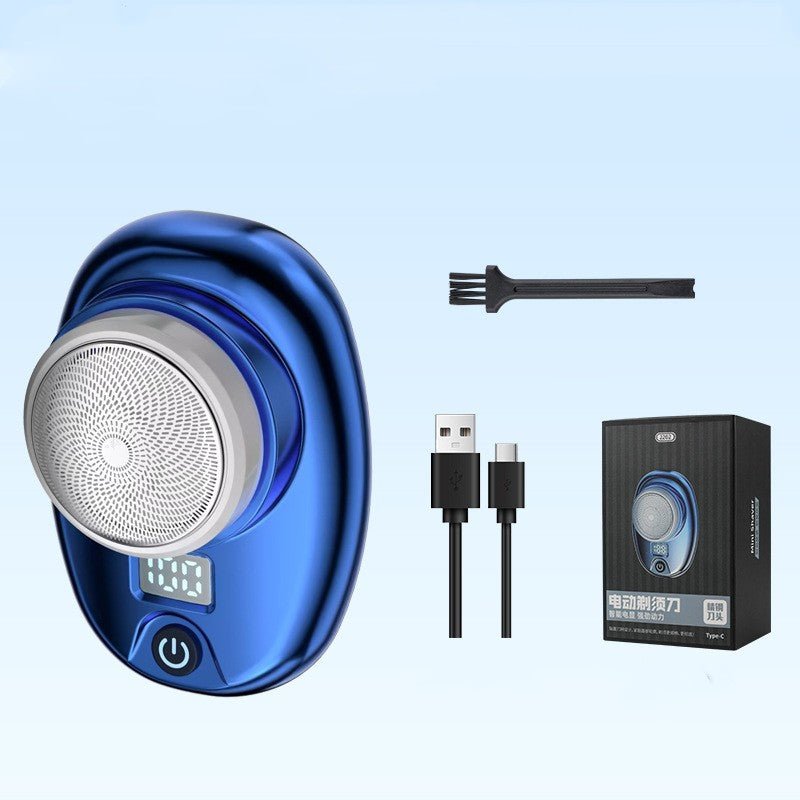 Digital Waterproof Travel Electric Portable Shaver - Oopsdadforgot.com