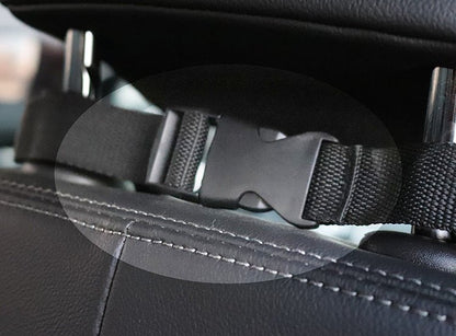 Dog Car Seat Cover View Mesh Pet Carrier Hammock Safety Protector Car Rear Back Seat Mat With Zipper And Pocket For Travel - Oopsdadforgot.com