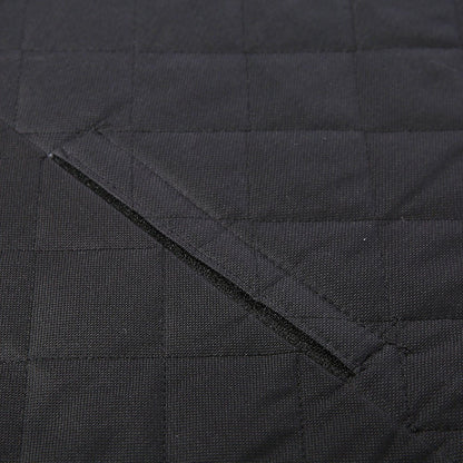 Dog Car Seat Cover View Mesh Pet Carrier Hammock Safety Protector Car Rear Back Seat Mat With Zipper And Pocket For Travel - Oopsdadforgot.com