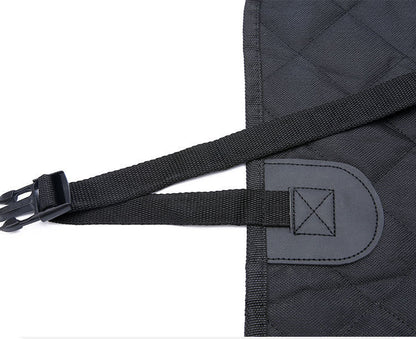 Dog Car Seat Cover View Mesh Pet Carrier Hammock Safety Protector Car Rear Back Seat Mat With Zipper And Pocket For Travel - Oopsdadforgot.com