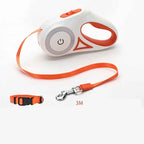 Dog Leash Retractable Leash And Dog Collar Spotlight Automatic Pet Dog Cat Traction Rope For Small Medium Dogs Pet Product - Oopsdadforgot.com
