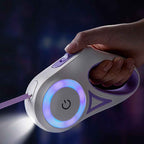 Dog Leash Retractable Leash And Dog Collar Spotlight Automatic Pet Dog Cat Traction Rope For Small Medium Dogs Pet Product - Oopsdadforgot.com