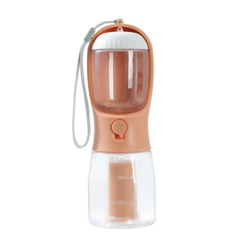 Dog Water Cup Drinking Food Garbage Bag Three - in - one Portable Small Multi - functional Pet Cups Pets Supplies - Oopsdadforgot.com