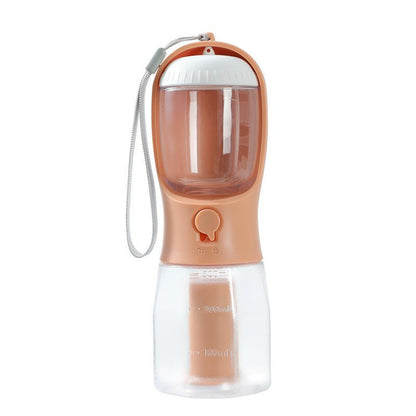 Dog Water Cup Drinking Food Garbage Bag Three - in - one Portable Small Multi - functional Pet Cups Pets Supplies - Oopsdadforgot.com