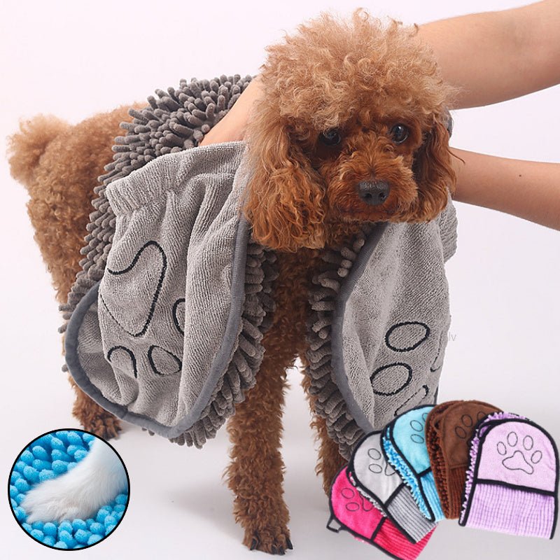 Dogs Cats Towels Super Absorbent Dog Bathrobe Microfiber Bath Towels Quick - Drying Cat Bath Towel For Pets Towel Dog Towels Pet Products - Oopsdadforgot.com