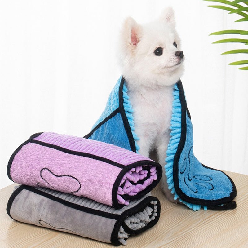 Dogs Cats Towels Super Absorbent Dog Bathrobe Microfiber Bath Towels Quick - Drying Cat Bath Towel For Pets Towel Dog Towels Pet Products - Oopsdadforgot.com