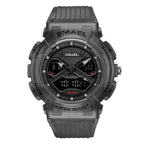 Double Display Digital Electronic Watch Men - Oopsdadforgot.com