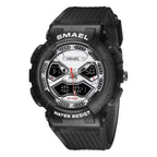 Double Display Digital Electronic Watch Men - Oopsdadforgot.com
