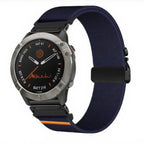 Elastic String Fabric Woven Men Watch Strap - Oopsdadforgot.com