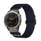 Elastic String Fabric Woven Men Watch Strap - Oopsdadforgot.com