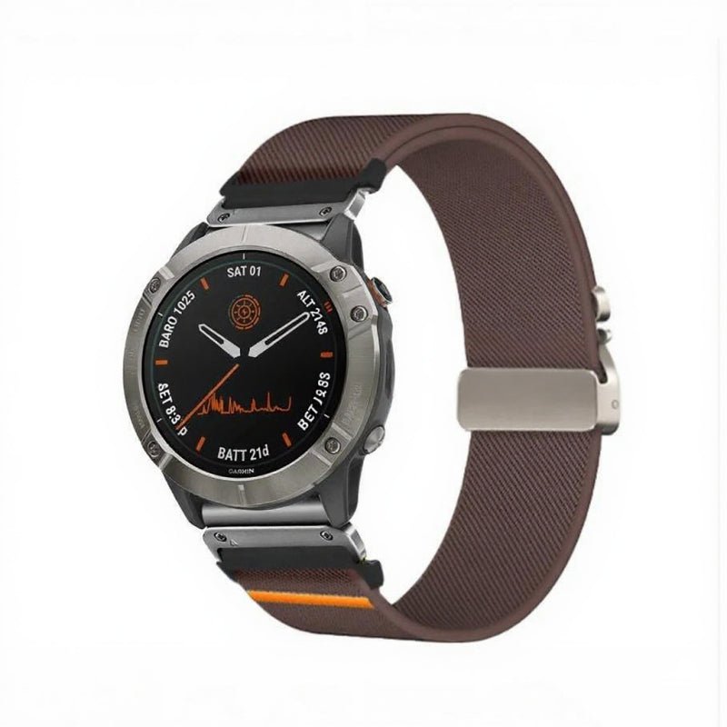 Elastic String Fabric Woven Men Watch Strap - Oopsdadforgot.com