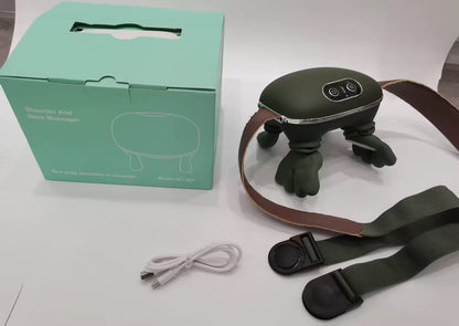 Electric Neck And Shoulder Muscle Massager Wireless Shoulder And Back Kneading Massage Shawl Neck Masajeador Relax Pain Relief - Oopsdadforgot.com
