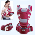 Ergonomic Baby Carrier Infant Baby Hipseat Carrier 3 In 1 Front Facing Ergonomic Kangaroo Baby Wrap Sling - Oopsdadforgot.com