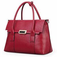 European And American New Leather Handbags, Big Bags, Ladies All - match Handbags, First Layer Cowhide Single Shoulder Messenger Bag - Oopsdadforgot.com
