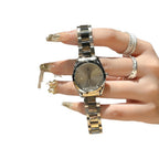 Exquisite Ladies Steel - band Wristwatch - Oopsdadforgot.com
