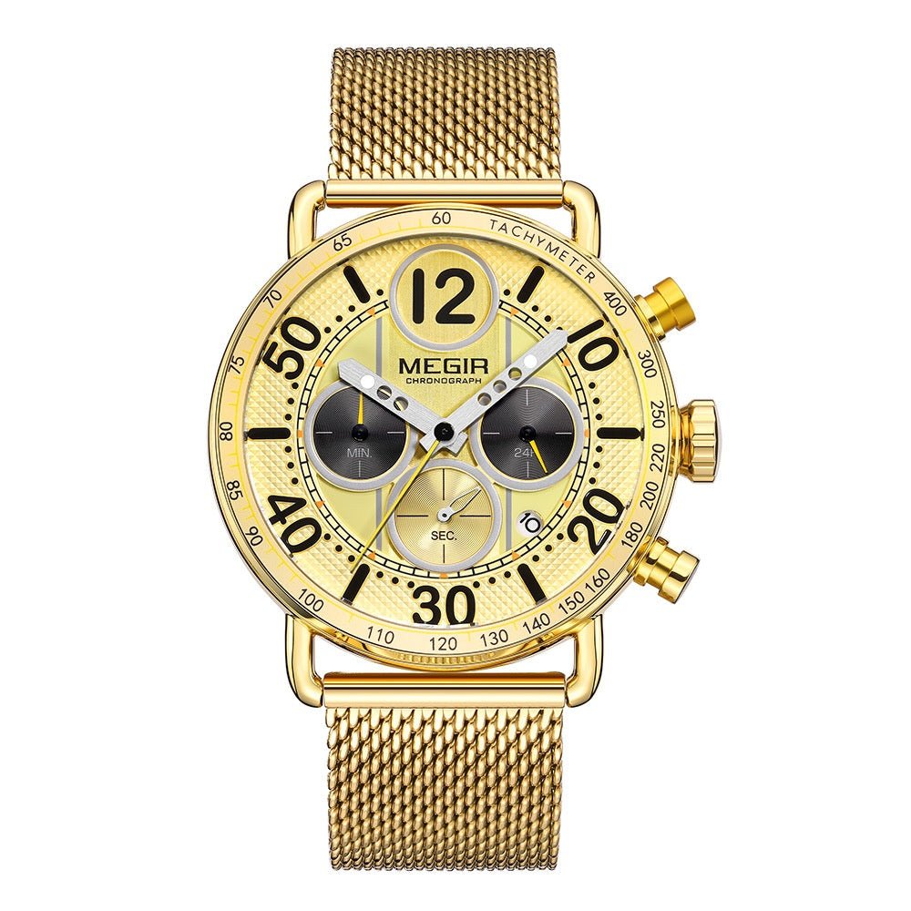 Fashionable Business Mens Quartz Watch - Oopsdadforgot.com