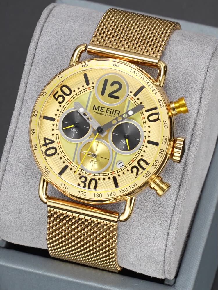 Fashionable Business Mens Quartz Watch - Oopsdadforgot.com