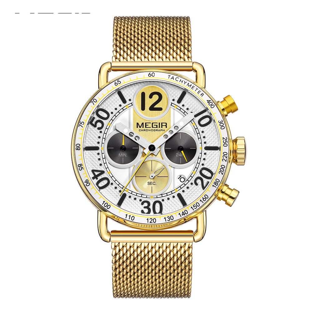 Fashionable Business Mens Quartz Watch - Oopsdadforgot.com