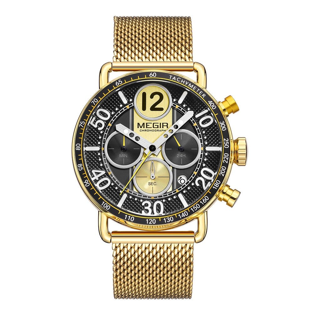 Fashionable Business Mens Quartz Watch - Oopsdadforgot.com