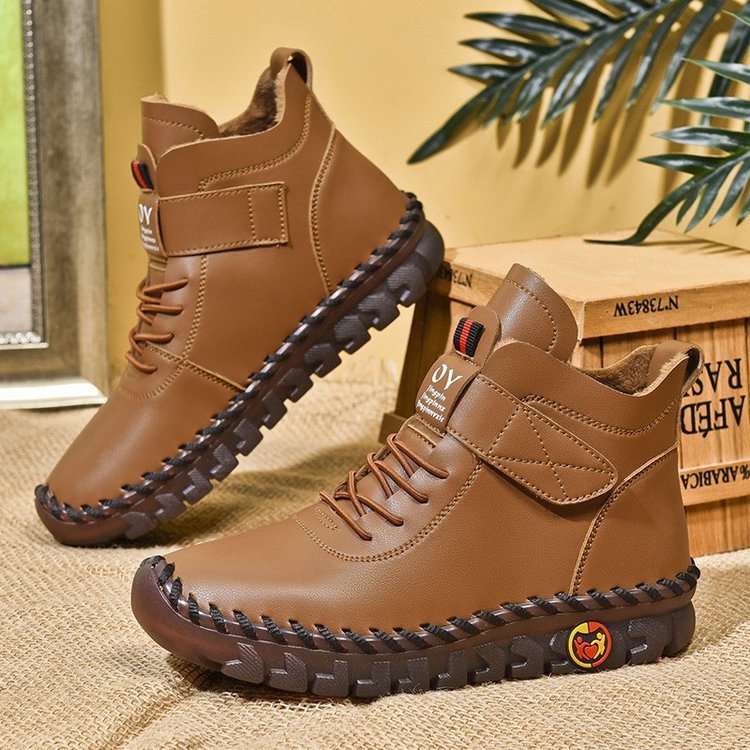Fashionable Versatile Soft And Comfortable Cotton Boots - Oopsdadforgot.com