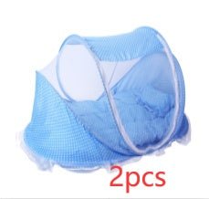 Foldable Baby Bed Net With Pillow Net 2pieces Set - Oopsdadforgot.com