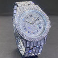 Full Diamond High End Calendar Men's Quartz Watch Gentlemen's Watch - Oopsdadforgot.com