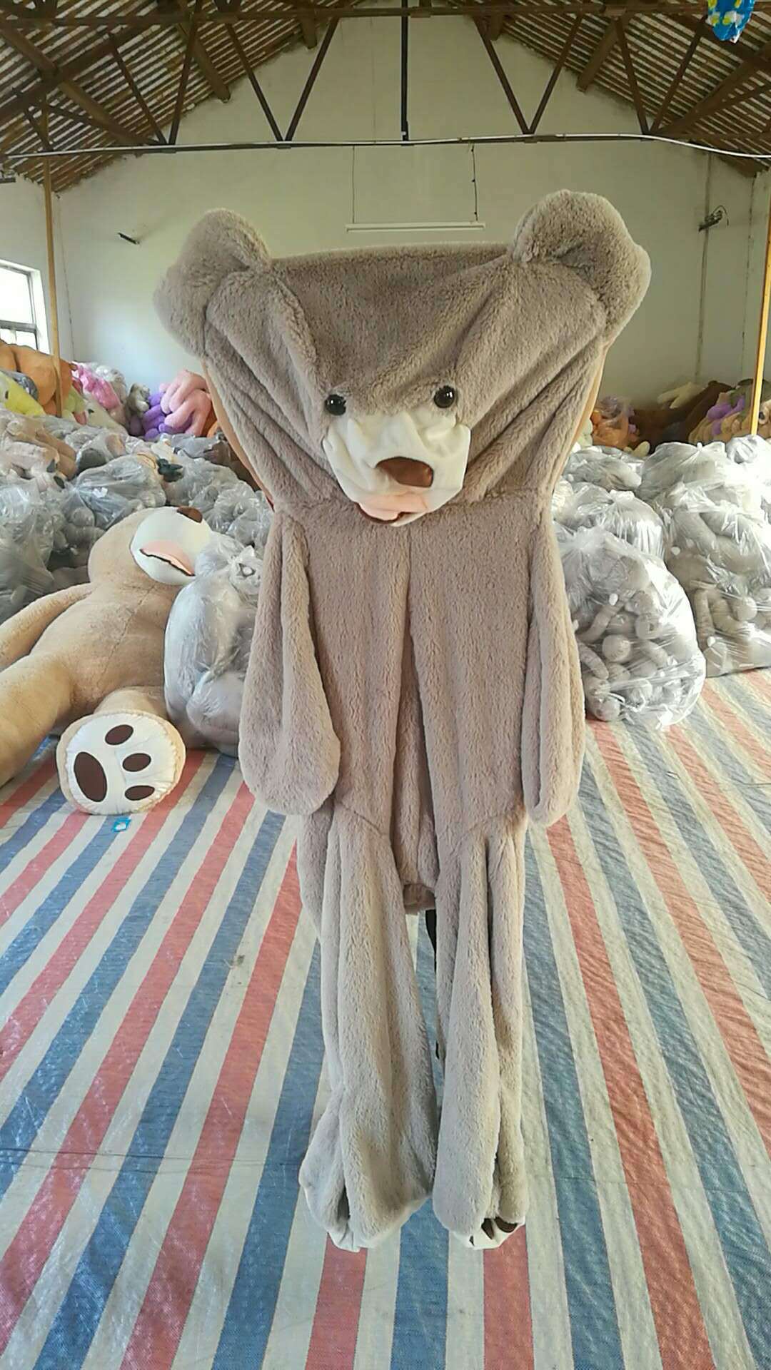 Giant Teddy Bear Plush Toy Huge Soft Toys Leather Shell - Oopsdadforgot.com