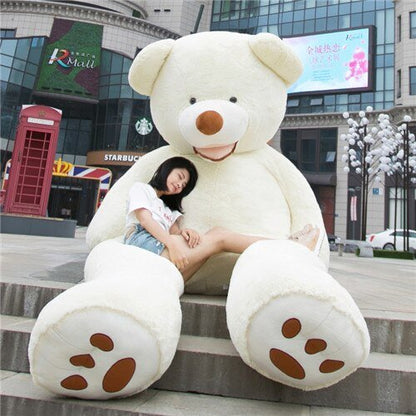 Giant Teddy Bear Plush Toy Huge Soft Toys Leather Shell - Oopsdadforgot.com