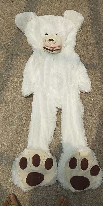 Giant Teddy Bear Plush Toy Huge Soft Toys Leather Shell - Oopsdadforgot.com