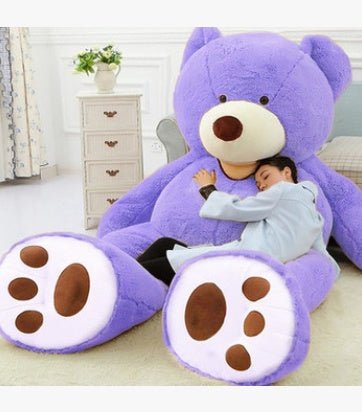 Giant Teddy Bear Plush Toy Huge Soft Toys Leather Shell - Oopsdadforgot.com