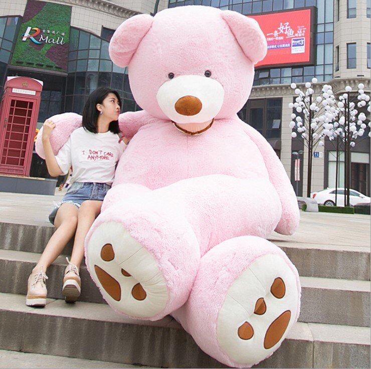 Giant Teddy Bear Plush Toy Huge Soft Toys Leather Shell - Oopsdadforgot.com