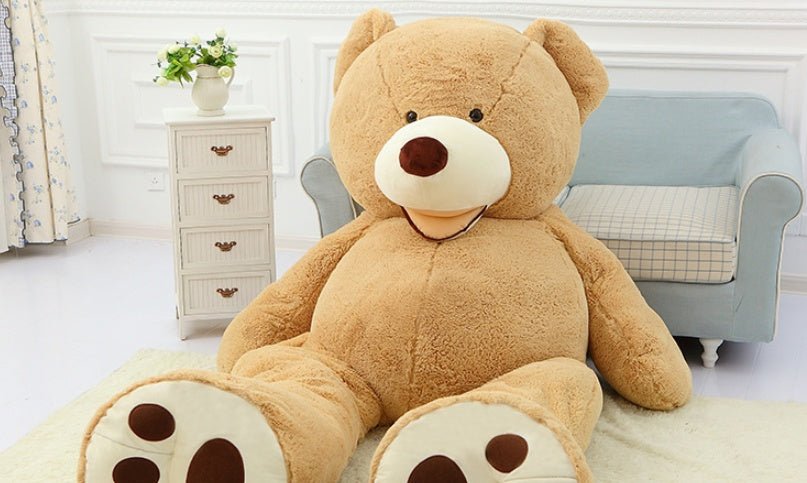 Giant Teddy Bear Plush Toy Huge Soft Toys Leather Shell - Oopsdadforgot.com