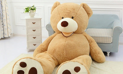 Giant Teddy Bear Plush Toy Huge Soft Toys Leather Shell - Oopsdadforgot.com