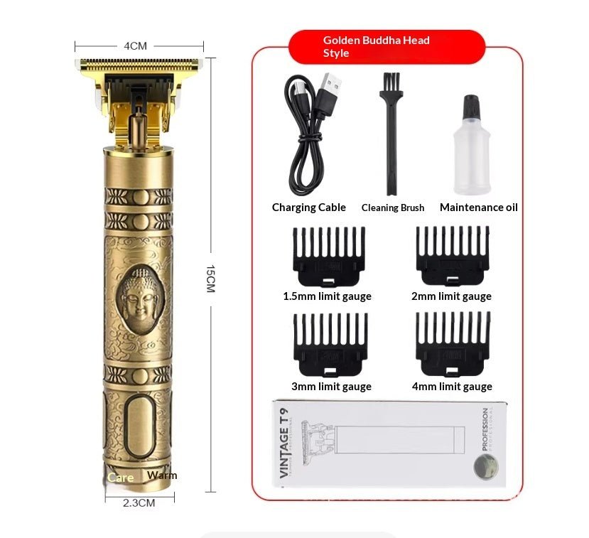 Hair Trimmer Barber Hair Clipper Cordless Hair Cutting Machine Beard Trimmer Shaving Machine Wireless Electric Razor Men Shaver - Oopsdadforgot.com