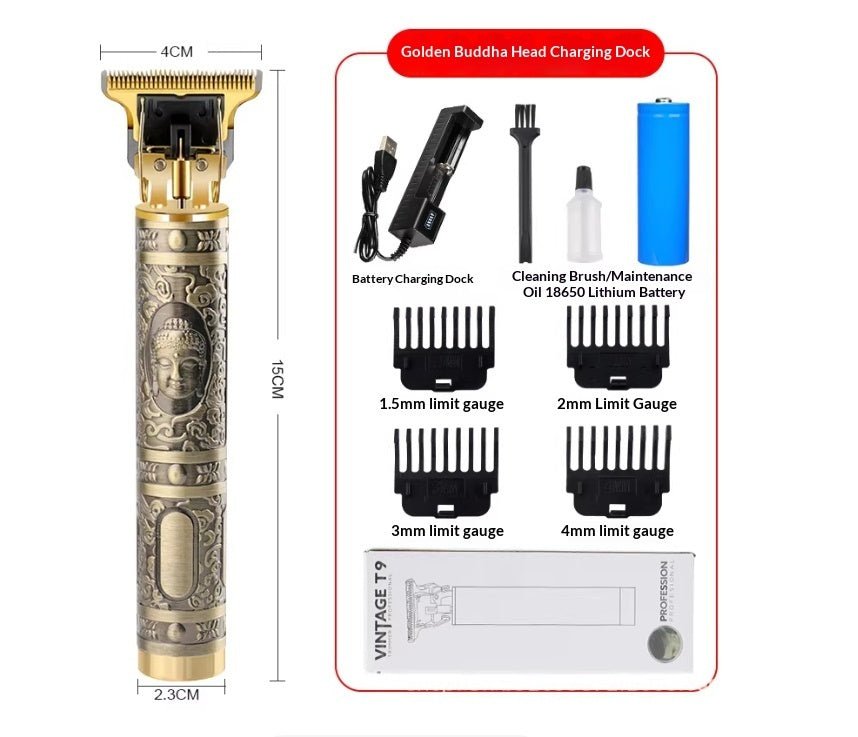 Hair Trimmer Barber Hair Clipper Cordless Hair Cutting Machine Beard Trimmer Shaving Machine Wireless Electric Razor Men Shaver - Oopsdadforgot.com