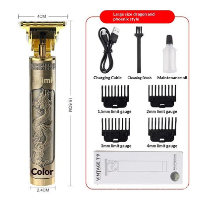 Hair Trimmer Barber Hair Clipper Cordless Hair Cutting Machine Beard Trimmer Shaving Machine Wireless Electric Razor Men Shaver - Oopsdadforgot.com
