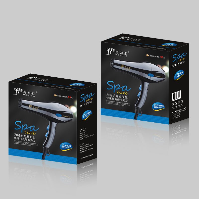 Home Hairdressing High - Power Blue Light Negative Ion Hair Dryer - Oopsdadforgot.com
