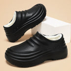 Insulated Chef Shoes Closed - toe Cotton Shoes For Men - Oopsdadforgot.com