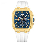Kairun Waterproof Calendar Six - Hand Adhesive - Tape Mens Quartz Watch - Oopsdadforgot.com