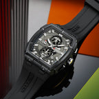 Kairun Waterproof Calendar Six - Hand Adhesive - Tape Mens Quartz Watch - Oopsdadforgot.com