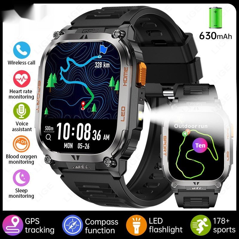 Large - screen Smartwatch With Bluetooth Calling Feature - Oopsdadforgot.com