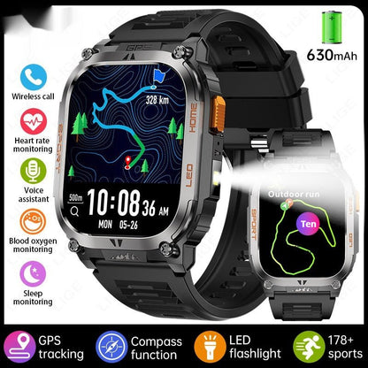 Large - screen Smartwatch With Bluetooth Calling Feature - Oopsdadforgot.com
