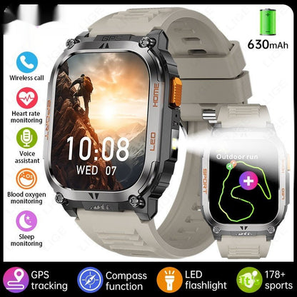 Large - screen Smartwatch With Bluetooth Calling Feature - Oopsdadforgot.com